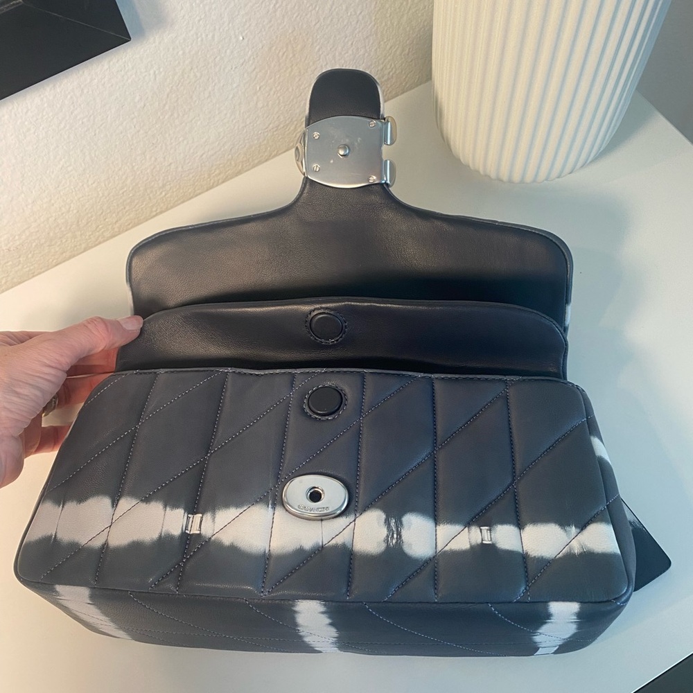 New Coach Tabby 26 Quilted Nappa Leather Tie Dye - Picture 14 of 16